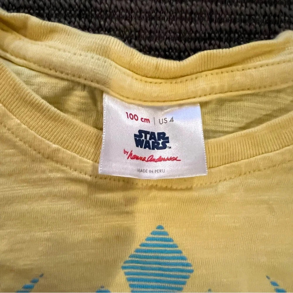 Hanna Andersson Star Wars Kids T-Shirt, Size 4 - Picture 2 of 4